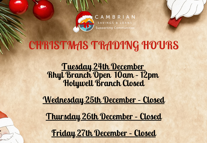 Christmas Opening Hours 2024