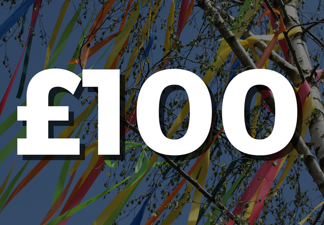 £100 Giveaway - May