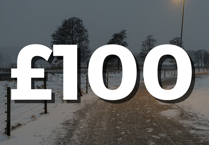 £100 January Giveaway