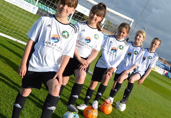 CPD Y Rhyl 1879 confirms kit sponsor for women's and girls' teams ahead of 2021/22 season