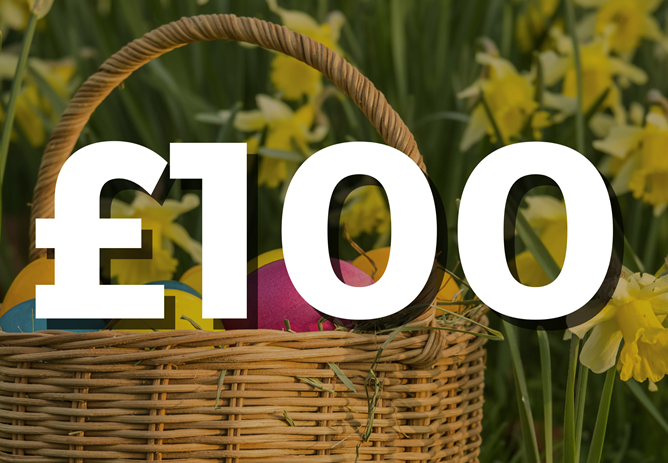 £100 Giveaway - April