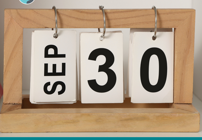 30th September - End of financial year
